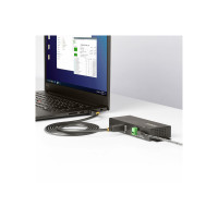 Produktbild för StarTech.com 7-Port Managed USB Hub with 7x USB-A, Heavy Duty with Metal Industrial Housing, ESD & Surge Protection, Wall/Desk/Din-Rail Mountable, USB 3.0/3.1/3.2 Gen 1 5Gbps - hubb - 7 portar - TAA-kompatibel