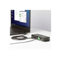 Produktbild för StarTech.com 7-Port Managed USB Hub with 7x USB-A, Heavy Duty with Metal Industrial Housing, ESD & Surge Protection, Wall/Desk/Din-Rail Mountable, USB 3.0/3.1/3.2 Gen 1 5Gbps - hubb - 7 portar - TAA-kompatibel