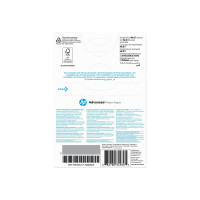 Produktbild för HP Advanced Glossy Photo Paper - fotopapper - blank - 100 ark - 100 x 150 mm - 250 g/m²
