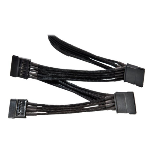 LISTAN be quiet! S-ATA POWER CABLE CS-6940 - strömkabel - SATA-ström till ström - 90 cm
