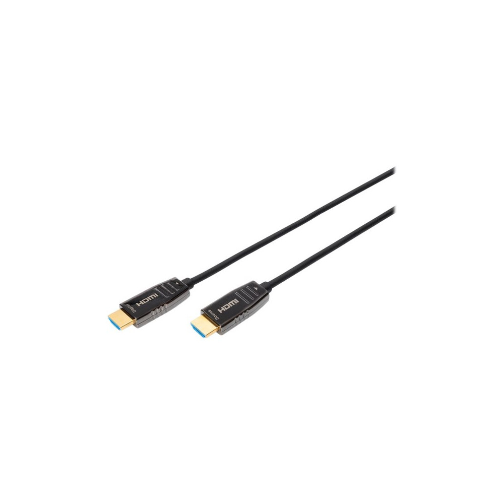 Produktbild för DIGITUS AOC HDMI-kabel med Ethernet - 30 m
