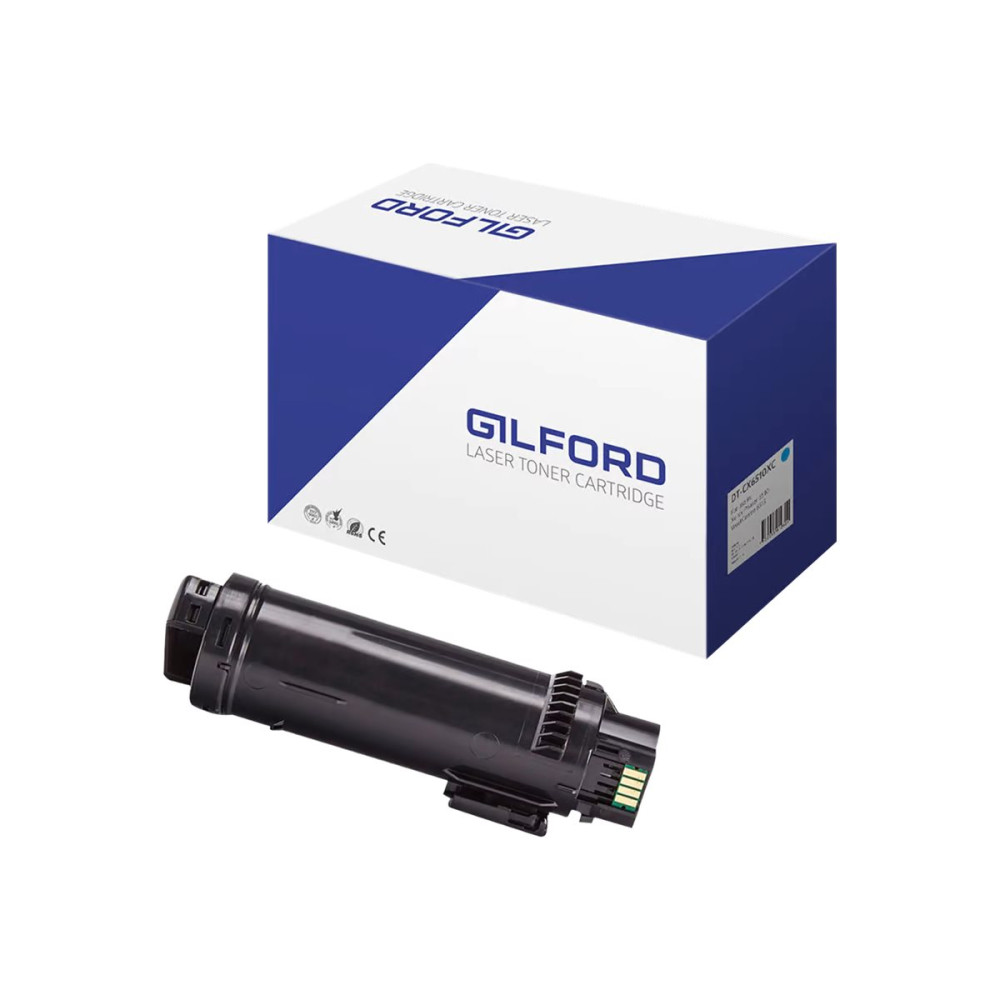 Produktbild för Gilford - cyan - kompatibel - tonerkassett (alternativ för: Xerox 106R03690)