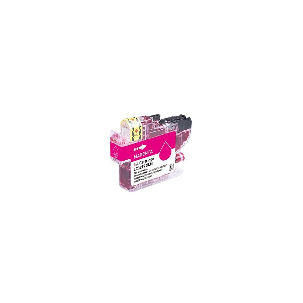 Produktbild för Gilford DB-3219XLM - Lång livslängd - magenta - kompatibel - bläckpatron (alternativ för: Brother LC3219XLM)