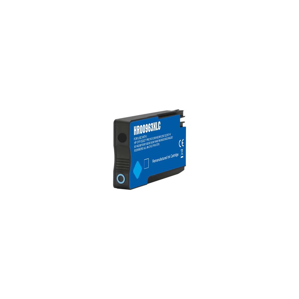 Produktbild för Gilford - XL - cyan - kompatibel - återanvänd - bläckpatron (alternativ för: HP 963XL)