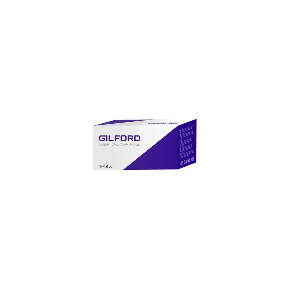 Produktbild för Gilford - grå - kompatibel - bläckpatron (alternativ för: Canon 0335C001, Canon CLI-571XL)