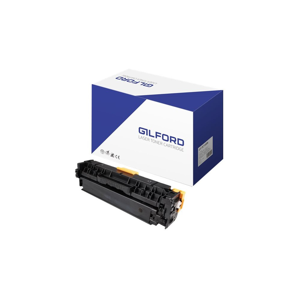 Produktbild för Gilford - svart - kompatibel - tonerkassett (alternativ för: Canon 718BK)
