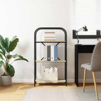 Produktbild för Hyllsystem Sonoma-ek 60 x 30 x 109 cm Konstruerat trä