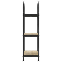 Produktbild för Hyllsystem Sonoma-ek 60 x 30 x 109 cm Konstruerat trä