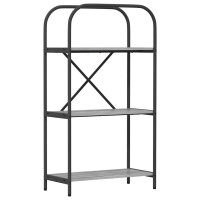Produktbild för Hyllsystem Grå Sonoma 60 x 30 x 109 cm Konstruerat trä