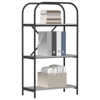 Produktbild för Hyllsystem Grå Sonoma 60 x 30 x 109 cm Konstruerat trä