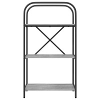 Produktbild för Hyllsystem Grå Sonoma 60 x 30 x 109 cm Konstruerat trä