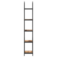 Produktbild för Hyllsystem Gammalt trä 40 x 30 x 183 cm Konstruerat trä