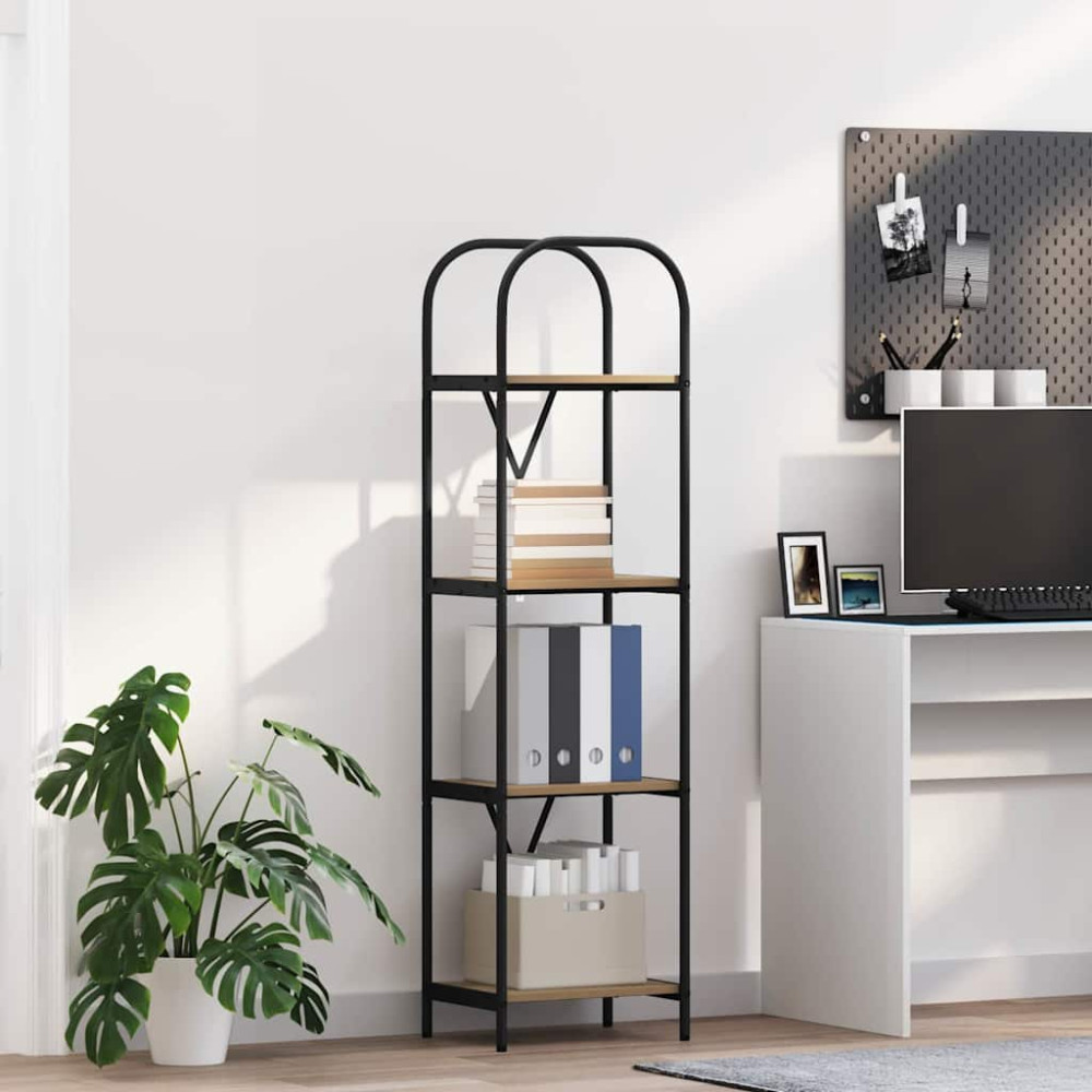 Produktbild för Hyllsystem Artisan Ek 40 x 30 x 146 cm Konstruerat trä
