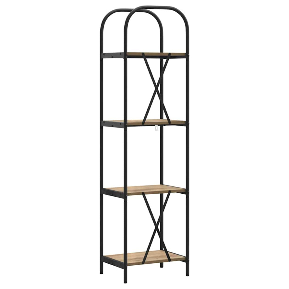 Produktbild för Hyllsystem Artisan Ek 40 x 30 x 146 cm Konstruerat trä