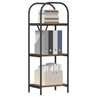 Produktbild för Hyllsystem Gammalt trä 40 x 30 x 109 cm Konstruerat trä