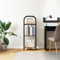 Produktbild för Hyllsystem Gammalt trä 40 x 30 x 109 cm Konstruerat trä