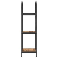 Produktbild för Hyllsystem Gammalt trä 40 x 30 x 109 cm Konstruerat trä