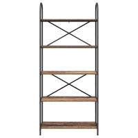 Produktbild för Hyllsystem Gammalt trä 80 x 30 x 183 cm Konstruerat trä