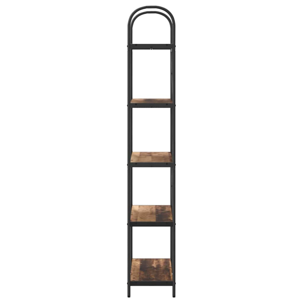 Produktbild för Hyllsystem Gammalt trä 80 x 30 x 183 cm Konstruerat trä
