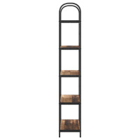 Produktbild för Hyllsystem Gammalt trä 80 x 30 x 183 cm Konstruerat trä