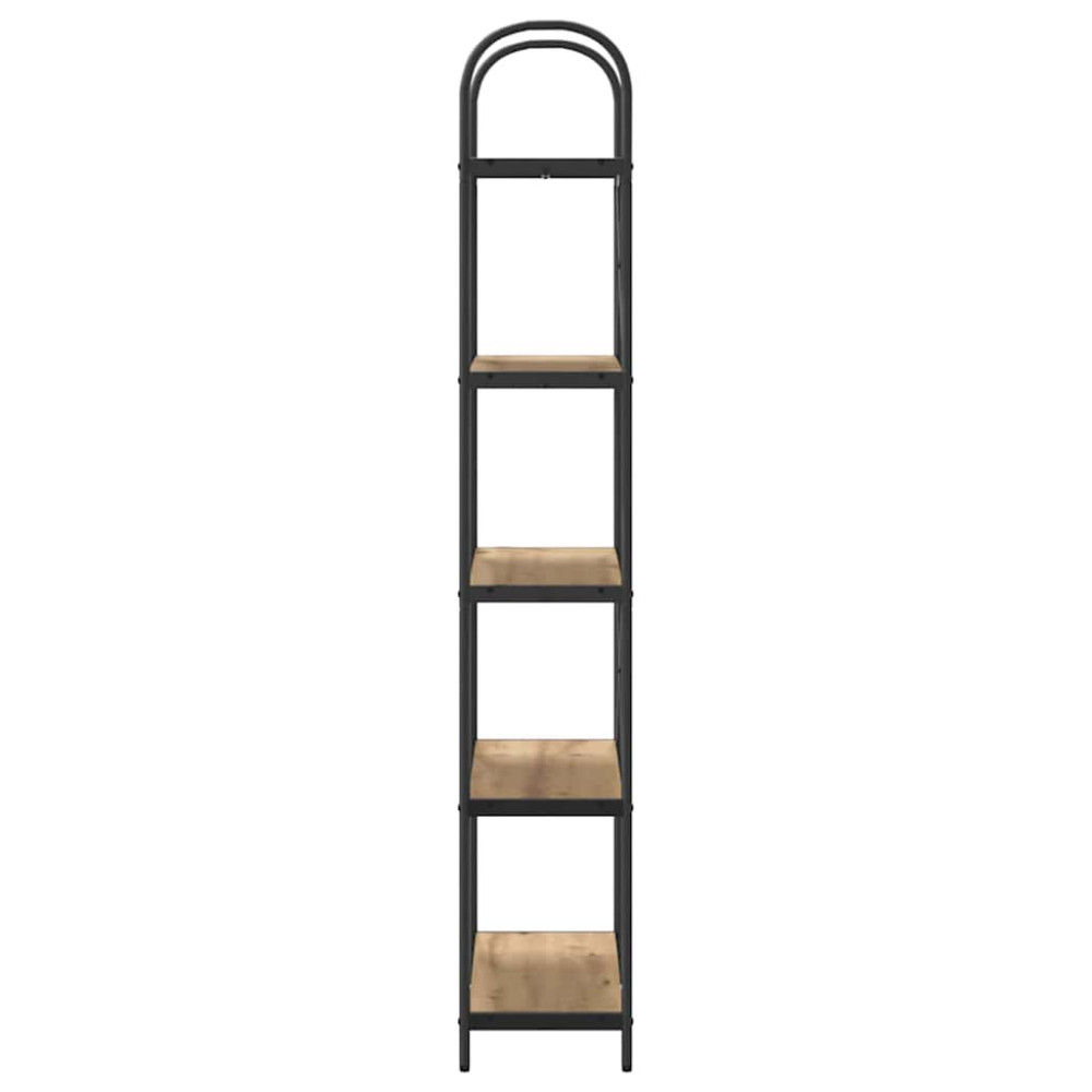 Produktbild för Hyllsystem Artisan Ek 80 x 30 x 183 cm Konstruerat trä