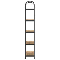 Produktbild för Hyllsystem Artisan Ek 80 x 30 x 183 cm Konstruerat trä