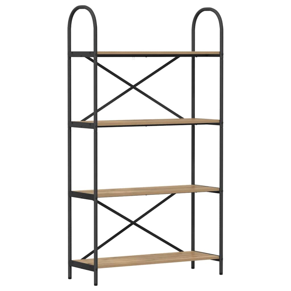 Produktbild för Hyllsystem Artisan Ek 80 x 30 x 146 cm Konstruerat trä