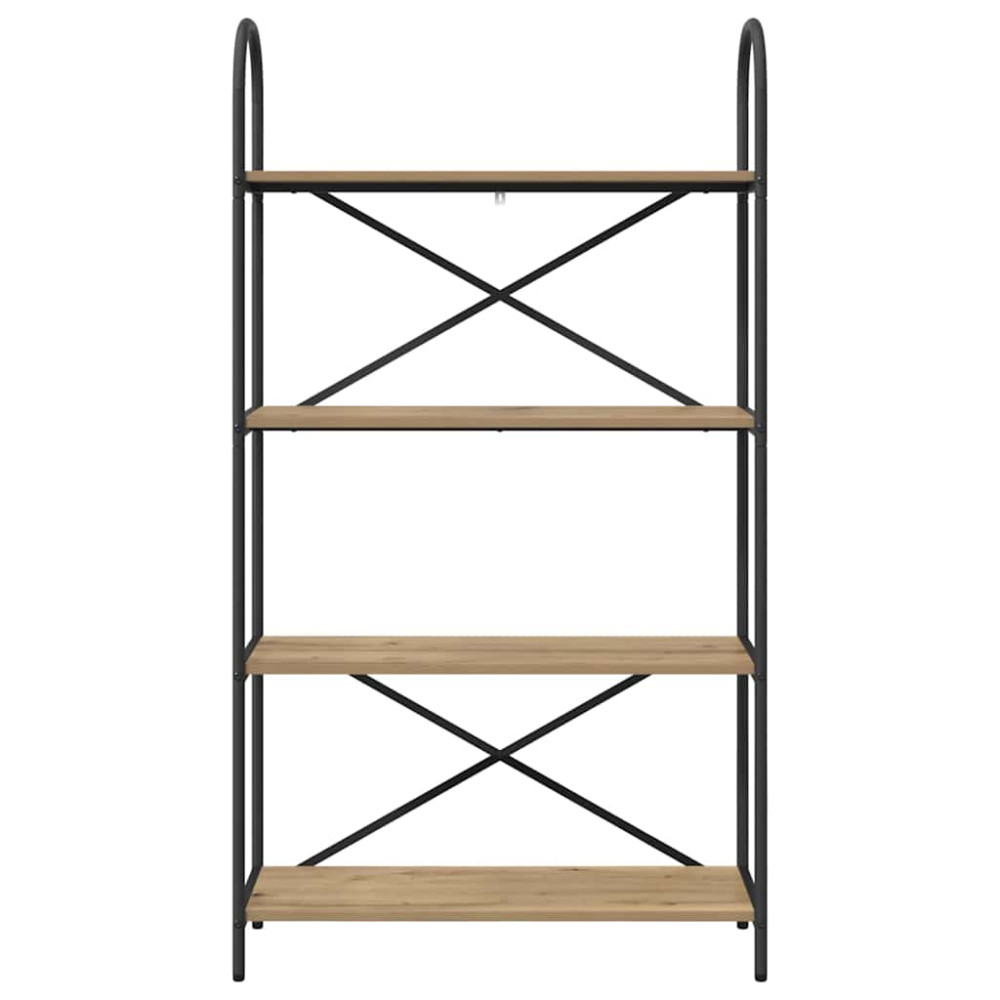 Produktbild för Hyllsystem Artisan Ek 80 x 30 x 146 cm Konstruerat trä