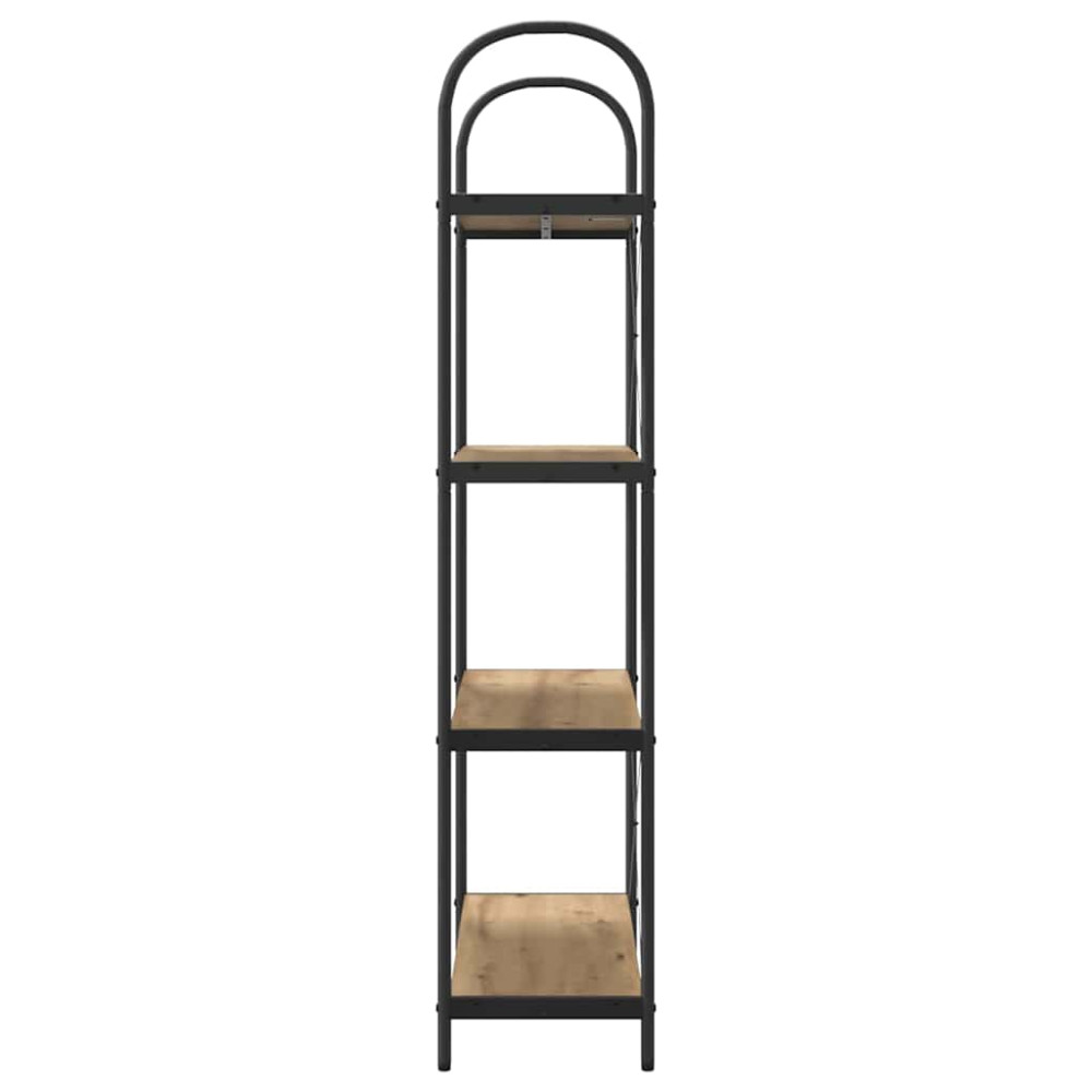 Produktbild för Hyllsystem Artisan Ek 80 x 30 x 146 cm Konstruerat trä