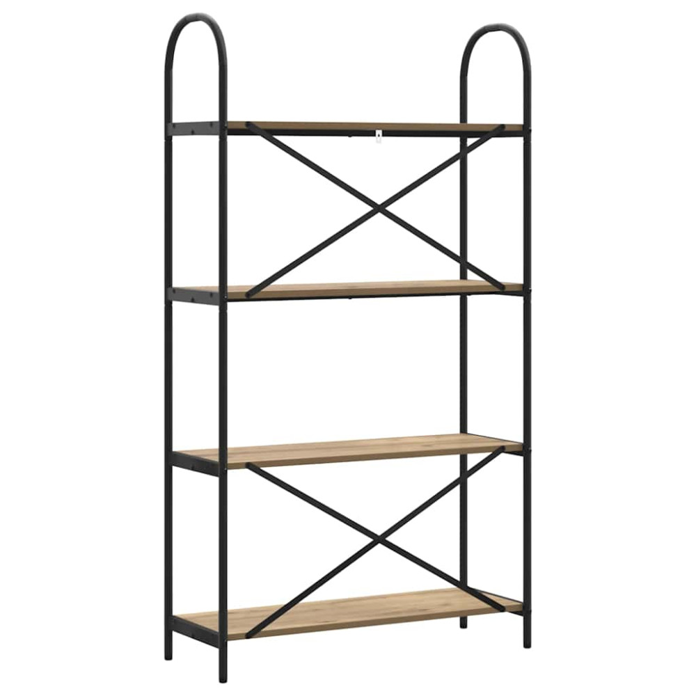 Produktbild för Hyllsystem Artisan Ek 80 x 30 x 146 cm Konstruerat trä