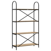 Produktbild för Hyllsystem Artisan Ek 80 x 30 x 146 cm Konstruerat trä