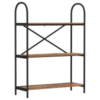 Produktbild för Hyllsystem Gammalt trä 80 x 30 x 109 cm Konstruerat trä
