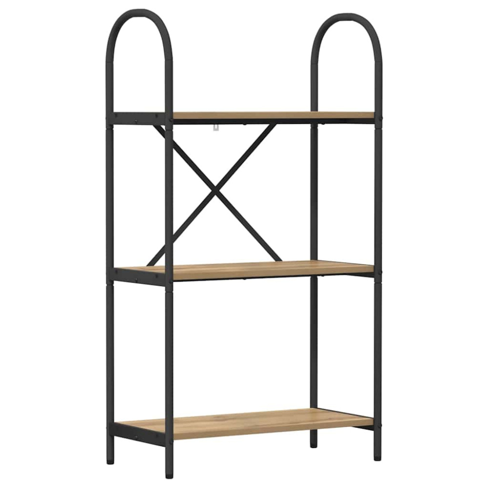 Produktbild för Hyllsystem Artisan Ek 60 x 30 x 109 cm Konstruerat trä