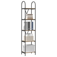 Produktbild för Hyllsystem Artisan Ek 40 x 30 x 183 cm Konstruerat trä