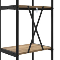 Produktbild för Hyllsystem Artisan Ek 40 x 30 x 183 cm Konstruerat trä