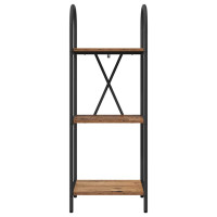 Produktbild för Hyllsystem Gammalt trä 40 x 30 x 109 cm Konstruerat trä