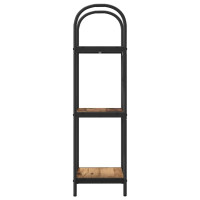 Produktbild för Hyllsystem Gammalt trä 40 x 30 x 109 cm Konstruerat trä