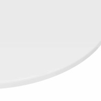 Produktbild för Bordsskiva Vit högglans Ø 80 x 1,5 cm Konstruerat trä