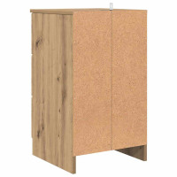 Produktbild för Nattduksbord artisan ek 38 x 38 x 66 cm Konstruerat trä