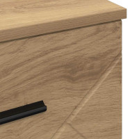 Produktbild för Nattduksbord artisan ek 38 x 38 x 66 cm Konstruerat trä