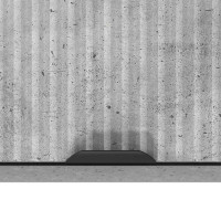 Produktbild för Badrumsskåp Väggmonterad med dörr Betonggrå 39 x 23,5 x 65 cm