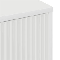 Produktbild för Sideboard Vit 69,5 x 33 x 82 cm Konstruerat trä