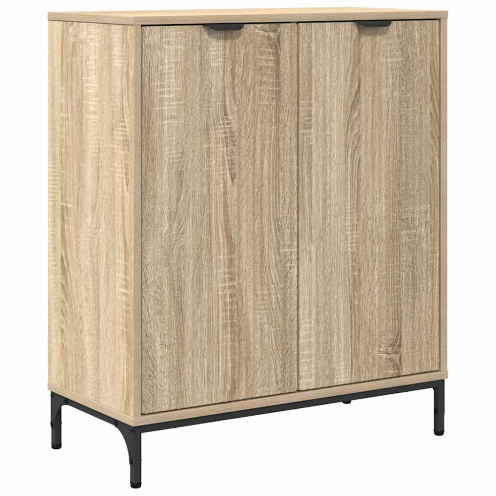 Produktbild för Sideboard Sonoma-ek 69,5 x 33 x 82 cm Konstruerat trä