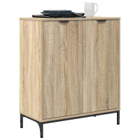Produktbild för Sideboard Sonoma-ek 69,5 x 33 x 82 cm Konstruerat trä