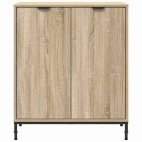 Produktbild för Sideboard Sonoma-ek 69,5 x 33 x 82 cm Konstruerat trä