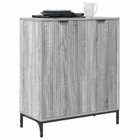 Produktbild för Sideboard Grå Sonoma 69,5 x 33 x 82 cm Konstruerat trä