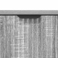 Produktbild för Sideboard Grå Sonoma 69,5 x 33 x 82 cm Konstruerat trä