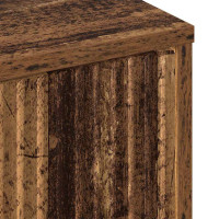 Produktbild för Sideboard Gammalt trä 69,5 x 33 x 82 cm Konstruerat trä