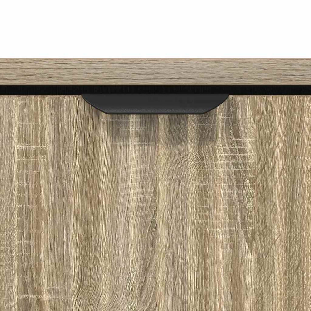Produktbild för Kaffeebord med låda Sonoma-ek 90 x 49 x 46 cm Konstruerat trä