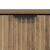 Produktbild för Kaffeebord med låda Artisan Ek 90 x 49 x 46 cm Konstruerat trä